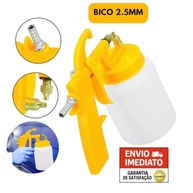 Pistola de Pintura Ar Direto 2,5mm - Alta Precisão para Móveis, Couro e Metais - imagem 3
