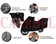 Capa Premium Moto GG Forrada e Impermeável: Proteção Total Anti-Risco - imagem 3