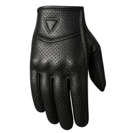Luvas de Couro Premium para Motociclistas Jackets 4 Bikes - Proteção e Conforto Cruiser Biker Gel Pretas M - imagem 4