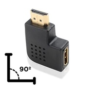 Adaptador HDMI 90º em L Premium DUPIN: Otimize Espaço e Conexões - imagem 3