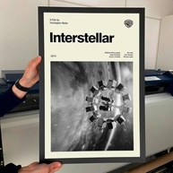 Quadro Interstellar 40x60cm com Moldura Premium - Decore com Estilo Científico - imagem 5