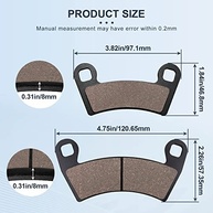 Pastilhas de Freio Premium para Polaris General & Ranger XP 1000 | Segurança e Durabilidade - imagem 4