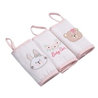 Babete Personalizado Papi Friends com Prendedor de Chupeta - 3 Unidades - imagem 4