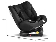 Cadeira para Auto Artemis 0-36kg Isofix 360° Preta Multikids Baby: Segurança e Conforto do Nascimento aos 12 Anos - imagem 3