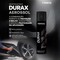 Durax Vonixx 400ml: Pretinho Aerossol para Brilho Extremo e Proteção Duradoura - imagem 3