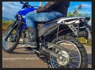 Suporte Afastador de Alforges Chapam XTZ Lander 250 (2019-2022) - Preto Fosco - imagem 3