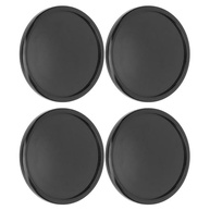 Jectse Tampa Central de Roda Universal ABSmetal (4 Peças) - Elegância e Proteção para Seu Carro (Preto) - imagem 3