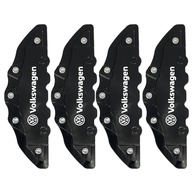 Kit 4 Capas Pinça de Freio Volkswagen - Design Esportivo PRETO - imagem 1