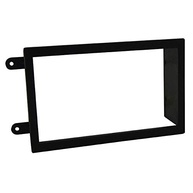 Moldura Fiamon 2 Din 7" para Onix, Cobalt, Spin e Prisma - Acabamento Preto Premium - imagem 2
