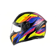 Capacete Peels Spike 2 BSN Preto e Azul: Segurança e Estilo para Motociclistas - imagem 4