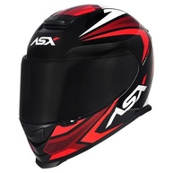 Capacete ASX Eagle Street Esportivo Preto e Vermelho - Segurança e Estilo para Sua Moto (Tamanho 60/L) - imagem 5
