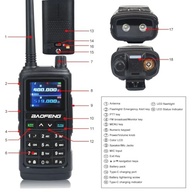Rádio Baofenng Walkie Talkie UV-17 PRO com GPS: Comunicação Avançada e Segura - imagem 5