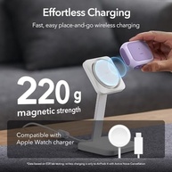 Capa Orbit Hybrid Púrpura para AirPods Pro 4 2024: Magsafe, Proteção Anti-Queda e Alça - imagem 4
