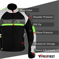 PROFIRST Jaqueta masculina para motociclista, motociclista, motociclista, blindada, impermeável - imagem 5