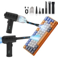 Soprador e Aspirador Portátil Sem Fio 6000mAh: Limpeza Profissional para PC, Carro e Escritório - imagem 4