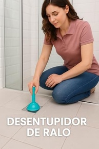 Desentupidor de Pias e Ralos em Silicone - Poder de Sucção Profissional para Limpeza Fácil e Segura - imagem 4