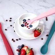 Conjunto de 6 Colheres de Alimentação em Silicone – Seguras, Resistentes e Prontas para o Dia a Dia - imagem 3