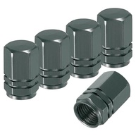 Tampas de Válvula de Pneu Universais em Liga de Alumínio Cinza - Proteção e Estilo para seu Veículo - imagem 2