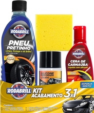 Kit Acabamento Rodabrill: Brilho e Proteção Impecáveis para Seu Veículo - imagem 1