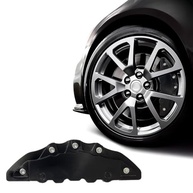 Kit 4 Capas Pinça de Freio Automotivo PRETAS - Design Esportivo e Proteção - imagem 3
