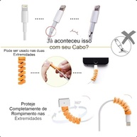 Kit 12 Protetores de Cabo: Proteção Essencial para Seus Carregadores - imagem 5