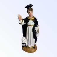 Santo Ivo em Resina 7cm - Imagem Católica de Fé e Proteção - imagem 1