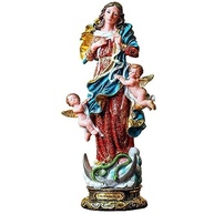 Imagem Nossa Senhora Desatadora dos Nós 30cm em Resina - Peça Sagrada para Bênçãos e Proteção - imagem 2