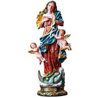Imagem Nossa Senhora Desatadora dos Nós 30cm em Resina - Peça Sagrada para Bênçãos e Proteção - imagem 1