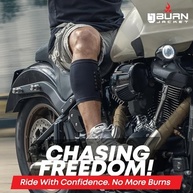 BurnJacket tubo de escape de motocicleta proteção contra queimaduras protetor de perna - imagem 4