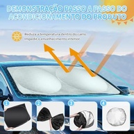 Protetor Solar para Carro: Mantenha seu Veículo Fresco e Protegido! - imagem 3