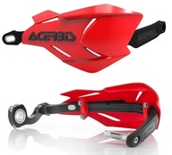 Protetores de Mão Acerbis X-Factory Red-Black 2018: Proteção e Estilo para sua Moto Off-Road - imagem 2