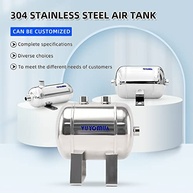 Mini Reservatório de Ar Portátil 4L em Aço Inox 304 - Alta Pressão 180 PSI - imagem 5