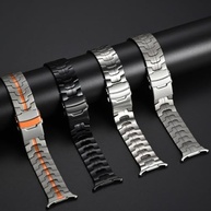 BOVIPO Pulseira de titânio compatível com Samsung Galaxy Watch 7 Ultra de 47 mm, pulseira de metal robusta de substituição sólida masculina - imagem 5