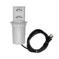 QTMOV Mini Totem POP 20 tomadas - Cinza 20 amps Nema 5-15 - imagem 2