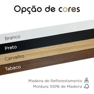 Quadro Decorativo Moderno Pug Lendo Jornal - 33x43cm com Moldura de Madeira - imagem 4