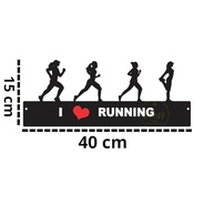 Porta Medalhas Corrida Feminino Ilove Running - Quadro Decorativo em MDF para Corredoras - imagem 4