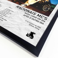 Quadro Álbum Nada como um Dia após o Outro Dia - Racionais Mc's - 40x60cm | Moldura Ecológica com Impressão Premium - imagem 4