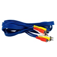 Cabo RCA Azul 1.5m 3+3: Conecte sua TV, DVD e Áudio com Qualidade! - imagem 3