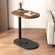 Mesa de Apoio Lateral em MDF - Design Moderno para Sala, Quarto e Sofá (Marrom) - imagem 3