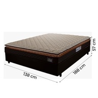 Cama Box Casal Hellen Millenium com Pillow Top - Conforto e Estilo para seu Quarto - imagem 3