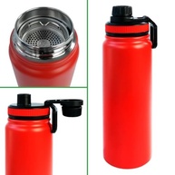 Garrafa Térmica 800ml Inox com Isolamento Térmico Quente e Frio - Alça e Design Moderno - imagem 4