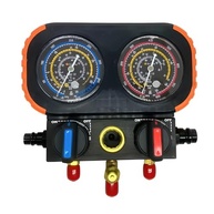 SURYHA Manifold 2 Vias para Fluidos Refrigerantes R134 / R410 / R32 / R22 - imagem 4