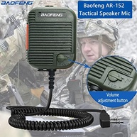Microfone Tático Baofeng AR-152: Comunicação Clara e Ajustável para Seu Rádio - imagem 3