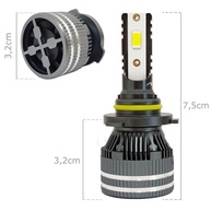 Kit Ultra LED 80W H4 Focus RayX: Iluminação Brilhante 12000 Lumens 6000K - imagem 3