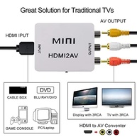 Adaptador Conversor HDMI para 3 RCA 2AV: Conecte Seus Dispositivos com Facilidade! - imagem 3