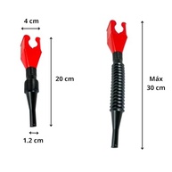 Funil Dobrável Multiuso Sigma Tools: Reabasteça Combustível, Óleo e Água com Facilidade! - imagem 3