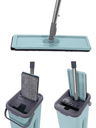 Flat Mop com 1 Refil Extra - Limpeza Fácil e Eficiente com Microfibras - imagem 2