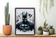 Quadro Decorativo Batman Morcego 45x33cm - Design Exclusivo em Madeira Reflorestada - imagem 3