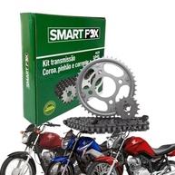 Kit Relação Titan Fan 150 (2004-2015) Smart Fox - Durabilidade e Performance - imagem 2