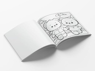 Livro de Colorir Adulto Cute & Comfy: Momentos Fofos para Relaxar e Criar - imagem 5